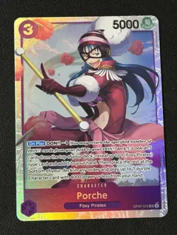 One Piece Card Game Porche OP07-072 SR 500 Years in the Future English - Image 1
