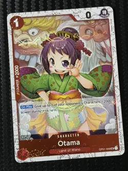 Otama Jolly Roger Holo Foil OP01-006 ONE PIECE Card The Best PRB-01 TCG CCG - Image 1