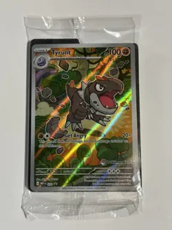 Pokemon Tyrunt MEP/070 Perfect Order Pokemon Center ETB Promo Cards (Sealed) - Image 1