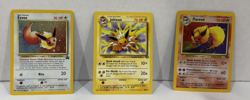 SET of 3 Pokemon Cards: Eevee Black Star Promo/HOLO, Jolteon & Flareon *HOLO* - Image 1
