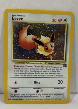 SET of 3 Pokemon Cards: Eevee Black Star Promo/HOLO, Jolteon & Flareon *HOLO* - Image 4