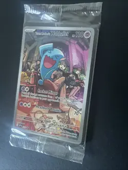 Team Rocket's Wobbuffet 203 Sv: Scarlet & Violet Promo Cards - Sealed - Image 3