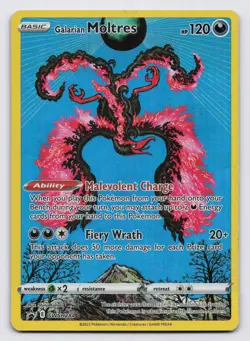 Galarian Moltres Holofoil Promo SWSH: Sword & Shield Promo Cards SWSH284 LP - Image 1