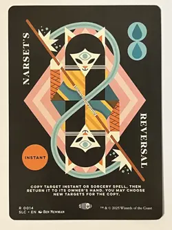 Narset's Reversal Secret Lair Countdown Encyclopedia Kit Non-Foil MTG NM - Image 1