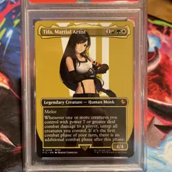 2025 MTG FINAL FANTASY COMMANDER #0206 TIFA, MARTIAL ARTIST PSA 10 - Image 2