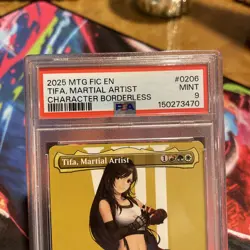2025 MTG FINAL FANTASY COMMANDER #0206 TIFA, MARTIAL ARTIST PSA 10 - Image 3