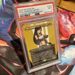 2025 MTG FINAL FANTASY COMMANDER #0206 TIFA, MARTIAL ARTIST PSA 10 - Image 5