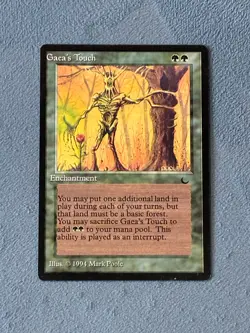 Gaea's Touch - The Dark, Magic the Gathering MtG - Image 1
