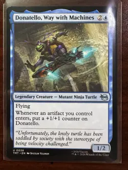 MTG Teenage Mutant Ninja Turtles #0038 Donatello, Way With Machines - Image 1