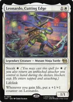 Leonardo, Cutting Edge R Teenage Mutant Ninja Turtles 15 NM - Image 1