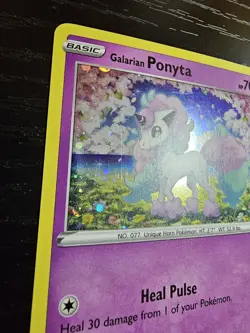 Galarian Ponyta SWSH013 Sword & Shield Black Star Promos Pokemon Card - NM/LP - Image 2