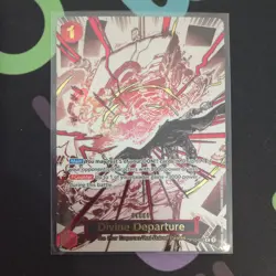 One Piece Card Game CCG TCG Divine Departure OP10-019 Rare Alt Art Manga Event - Image 1