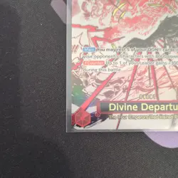 One Piece Card Game CCG TCG Divine Departure OP10-019 Rare Alt Art Manga Event - Image 2