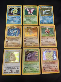 Vintage Rare Holo Pokemon Card Lot WOTC Base Set 1st Edition Jungle Fossil MP/HP - Image 1