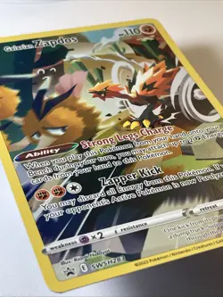 Galarian Zapdos SWSH283 - SWSH: Sword & Shield Promo Cards Holo (NM+) - Image 2