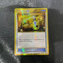 Energy Switch 109/108 - Roaring Skies Gold Secret Rare Pokemon Card - Image 1