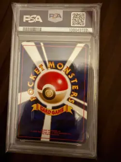 PSA 8 1997 Dark Charizard Holo Pokemon Card Japanese Vintage Rare Old Back - Image 2