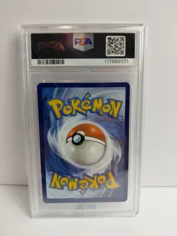 PSA 8 DRI EN-DESTINED RIVALS #122 TEAM ROCKET'S CROBAT EX Pokemon Card Slab - Image 2