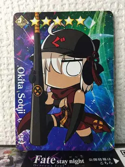 Okita Souji Alter Ego Fate/Grail League Card FGO Grand Order - Image 1