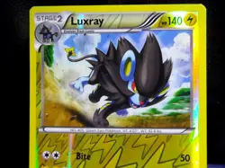 2016 Pokemon Card Luxray 46/122 - Reverse Holo Rare - XY: BREAKPoint - NM- - Image 2