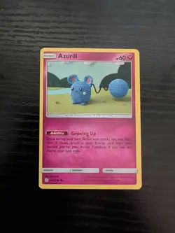 Azurill 146/236 Common SM - Cosmic Eclipse Pokemon Card - Image 1