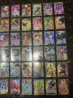 SUPER RARE Foil Lot of 85 Dragon Ball Super Card Game | LP/NM - Image 3