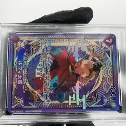One Piece Card PSA 9 Luffy ST18-005 SR SP Alt Art Parallel Japanese [9] - Image 5