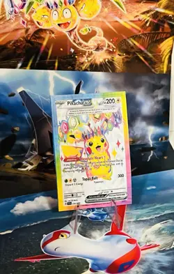 Pikachu Pokemon Edition Credit Card Skin / Decal Sticker Small Chip - Image 1