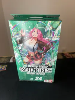 One Piece Card Game Card Game Starter Deck ST-24 Jewellery Bonney Green New - Image 3