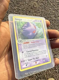 Pokemon TCG Gengar 5/92 EX Legend Maker 2006 Holo Rare Card MP - Image 1