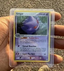 Pokemon TCG Gengar 5/92 EX Legend Maker 2006 Holo Rare Card MP - Image 2