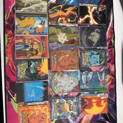 Lot Of Topps Pokemon Cards Vintage - Image 1