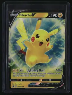 SWSH: Sword & Shield Promo Cards #SWSH198 Pikachu V - Image 1