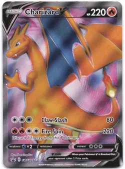 SWSH: Sword & Shield Promo Cards #SWSH050 Charizard V - Image 1