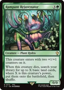 Rampant Rejuvenator 0314 MTG Commander FINAL FANTASY Rare NP - Image 1