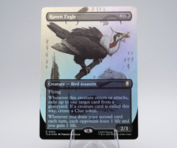 Raven Eagle | 324 | Rare | Borderless | Foil | Avatar | MTG | Pack Fresh - Image 1