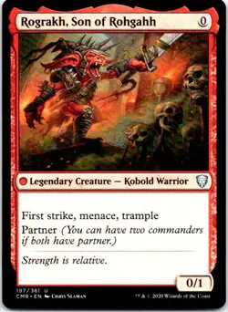 Rograkh, Son of Rohgahh U Commander Legends 197 NM NM-LP - Image 1