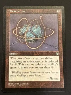 MTG Magic the Gathering Heartstone (134/143) Stronghold UP NM - Image 1
