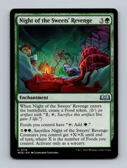 Night of the Sweets' Revenge Wilds of Eldraine Non-Foil MTG NM - Image 1
