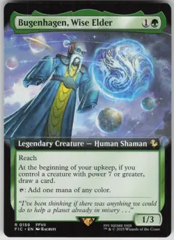 MTG TCG Bugenhagen, Wise Elder (Extended Art) R Commander: FINAL FANTASY 159 - Image 1