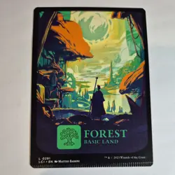 Forest (0291) — The Lost Caverns of Ixalan (LCI) clean crisp crimp error - Image 1