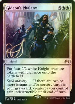 MTG Gideon's Phalanx Foil ** Magic Origins ** English (NM) - Image 1