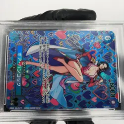 One Piece Card PSA 10 Boa Hancock OP07-051 SR SP Alt Art Japanese [10] - Image 5
