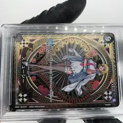 One Piece Card PSA 10 Stussy OP07-085 SR SP Alt Art Japanese [10] - Image 5