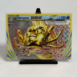Omastar BREAK 19/124 Fates Collide NM Ultra Rare Pokemon Card - Image 1