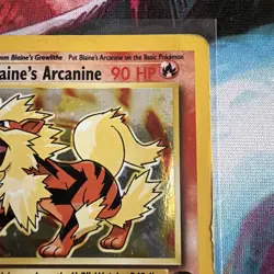 Pokemon TCG Blaine's Arcanine Gym Challenge 1 Holo Unlimited Holo Rare - Image 3