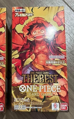 ONE PIECE Card Game THE BEST Premium Booster Box Sealed PRB 01 BANDAI V9 BX1 NEW - Image 1