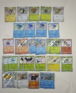 Pokemon tcg lot of 33 shiny.Suicune.151 Snorlax.raichu.Pidgeotto JM64 - Image 1