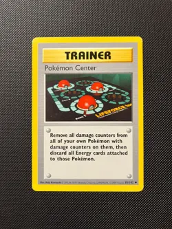 Pokemon Center 85/102 - Base Set Shadowless (LP) - Image 1