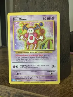 Pokemon Mr. Mime 013/034 Trading Card Game Classic Collection Holo English Card - Image 1